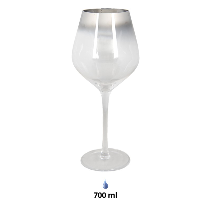 Clayre & Eef Wijnglas 700 ml Glas