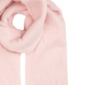 Clayre & Eef Wintersjaal Dames 40x190 cm Roze Textiel