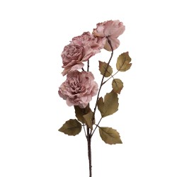 Clayre & Eef Artificial Flower 8x10x90 cm Pink Plastic