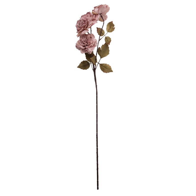Clayre & Eef Artificial Flower 8x10x90 cm Pink Plastic