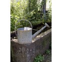 Clayre & Eef Arrosoir de décoration 50x16x33 cm Gris Vert Métal