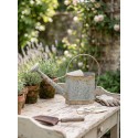 Clayre & Eef Arrosoir de décoration 50x16x33 cm Gris Vert Métal