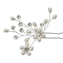 Clayre & Eef Épingle à cheveux 12 cm Couleur argent Métal