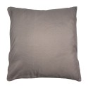 Clayre & Eef Federa per cuscino 50x50 cm Bianco Grigio Poliestere Fiori