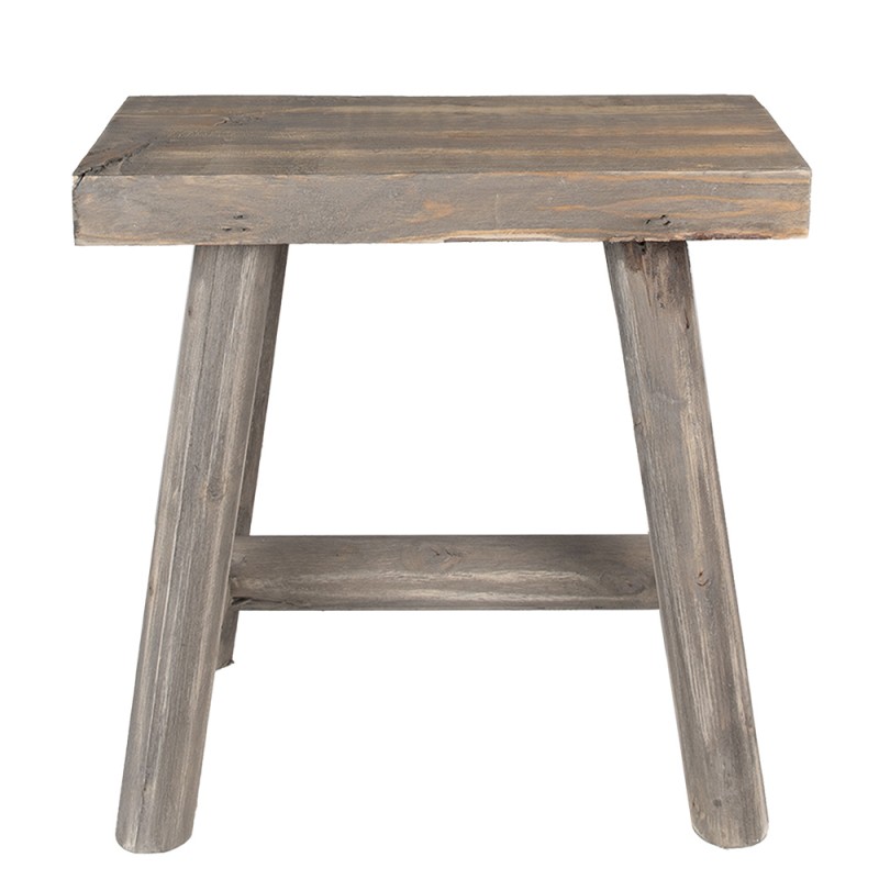 Clayre & Eef Pflanztisch 38x18x38 cm Braun Holz