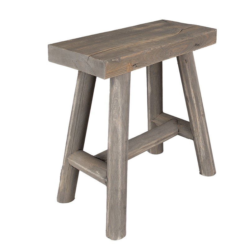Clayre & Eef Pflanztisch 38x18x38 cm Braun Holz