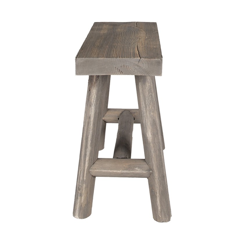 Clayre & Eef Pflanztisch 38x18x38 cm Braun Holz
