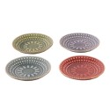 Clayre & Eef Gebaksbord Ø 13 cm Paars Keramiek