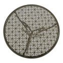Clayre & Eef Bistroset Bistrotafel Bistrostoel 3-delig Ø 60x70 / 50x40x93 cm Groen Metaal