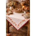 Clayre & Eef Tovaglia 100x100 cm Beige Cotone
