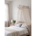 Clayre & Eef Bedhemel 66x46x23 cm Beige IJzer Vlinder