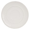 Clayre & Eef Tazza e piattino 150 ml Bianco Dolomia