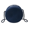 Clayre & Eef Handtas Blauw Synthetisch