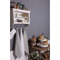 Clayre & Eef Decoratie Fles Ø 6x11 cm Bruin Glas