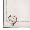 Clayre & Eef Servietten Baumwolle 6er Set 40x40 cm Beige Baumwolle