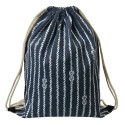 Clayre & Eef Rugzak 34x43 cm Blauw Synthetisch