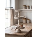Clayre & Eef Etagere 3 layer Ø 40x75 cm Beige Metal