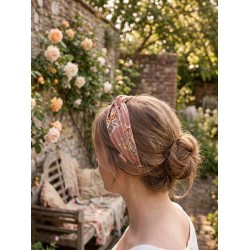 Juleeze Fascia per capelli donna Rosa Sintetico