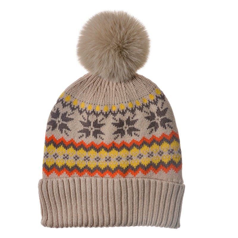 Juleeze Mütze Damen Beige Viskose
