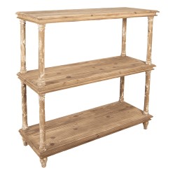 Clayre & Eef Schrank 110x40x113 cm Braun Holz
