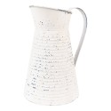 Clayre & Eef Pichet de décoration 20x15x24 cm Beige Fer