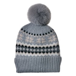 Juleeze Bonnet femme Gris Viscose