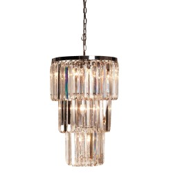 Lumilamp Kroonluchter Ø 47x74 cm Transparant IJzer