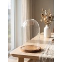 Clayre & Eef Campana Ø 17x25 cm Trasparente Vetro