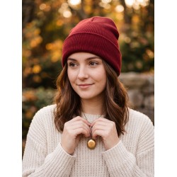 Juleeze Bonnet femme Rouge Acrylique
