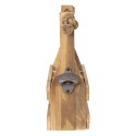 Clayre & Eef Porte-bouteille 32x11x32 cm Marron Bois