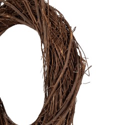 Clayre & Eef Krans Ø 45 cm Bruin Hout