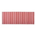 Clayre & Eef Tovaglia da tavolo 50x140 cm Rosso Cotone