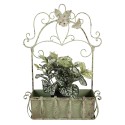 Clayre & Eef Plant Holder 44x15x58 cm Green Metal