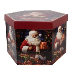 Clayre & Eef Palla di natale set di 14 8x8x8 cm Marrone Plastica