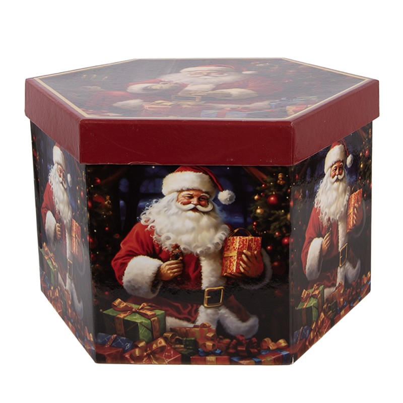 Clayre & Eef Palla di natale set di 14 8x8x8 cm Marrone Plastica