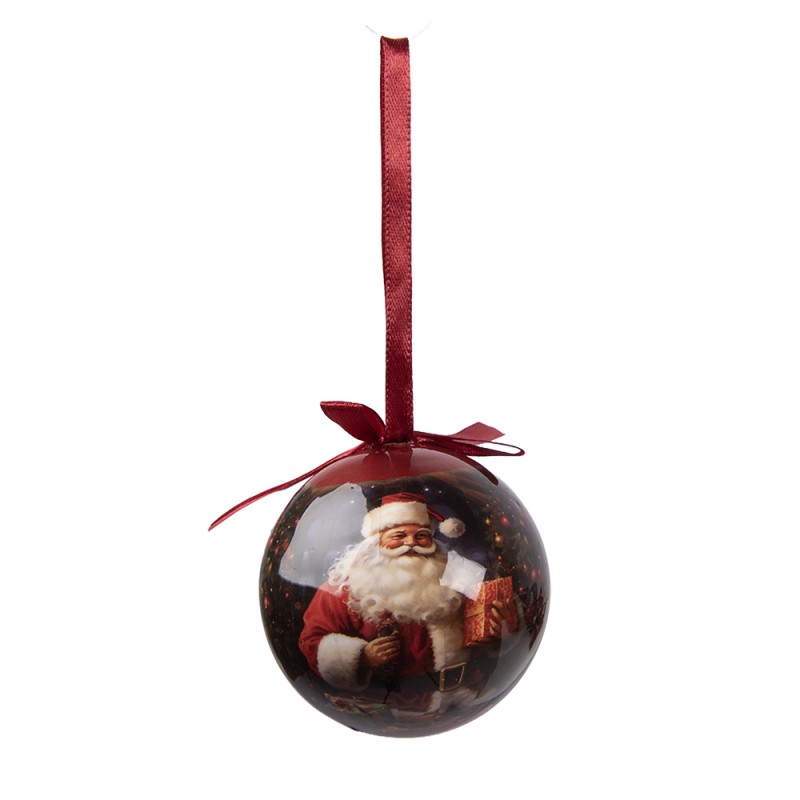 Clayre & Eef Palla di natale set di 14 8x8x8 cm Marrone Plastica