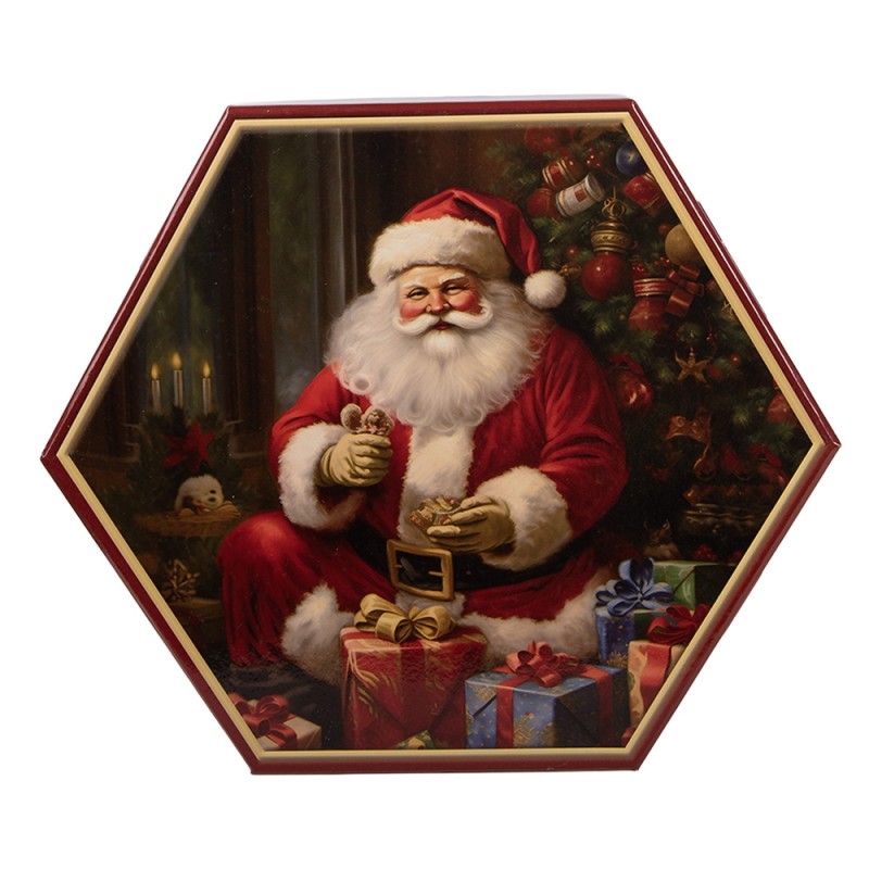 Clayre & Eef Palla di natale set di 14 8x8x8 cm Marrone Plastica