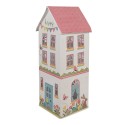 Clayre & Eef Image de décoration Maison 11x12x28 cm Blanc Métal