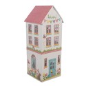 Clayre & Eef Image de décoration Maison 11x12x28 cm Blanc Métal