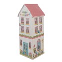 Clayre & Eef Image de décoration Maison 11x12x28 cm Blanc Métal