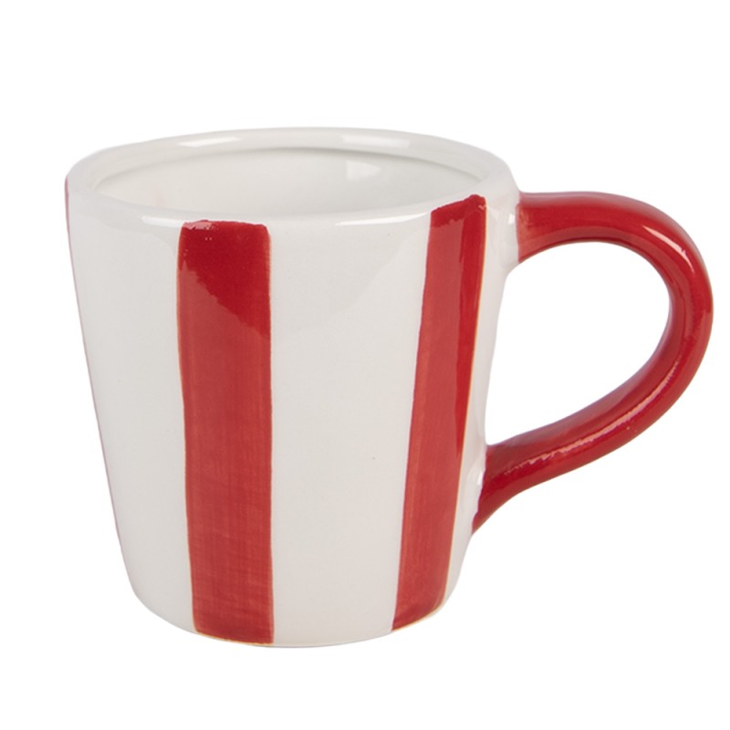 Clayre & Eef Tazza 250 ml Bianco Ceramica