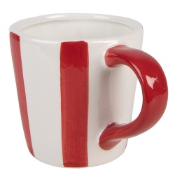 Clayre & Eef Tazza 250 ml Bianco Ceramica