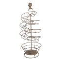 Clayre & Eef Portauova Ø 18x44 cm Marrone Metallo