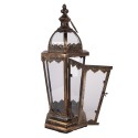 Clayre & Eef Laterne 19x17x45 cm Braun Metall