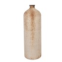 Clayre & Eef Vase Ø 14x42 cm Beige Métal