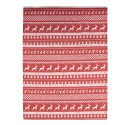 Clayre & Eef Asciugamani da cucina 50x85 cm Rosso Cotone