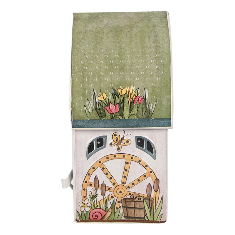 Clayre & Eef Image de décoration Maison 12x11x23 cm Beige Métal