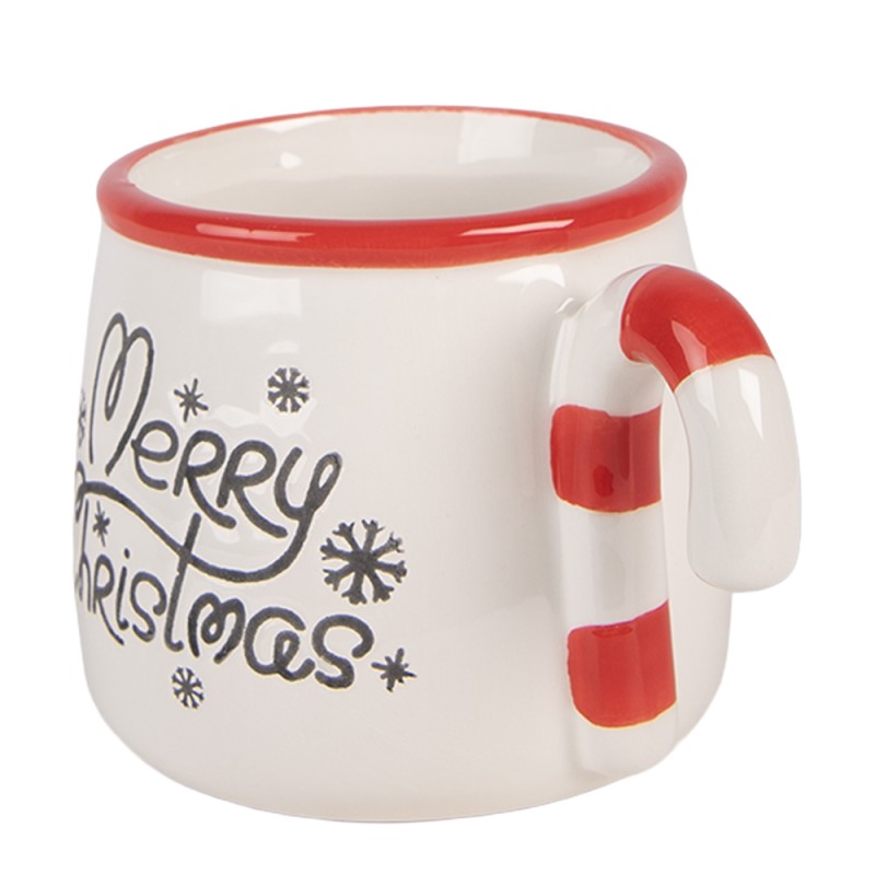 Clayre & Eef Tazza 300 ml Bianco Ceramica