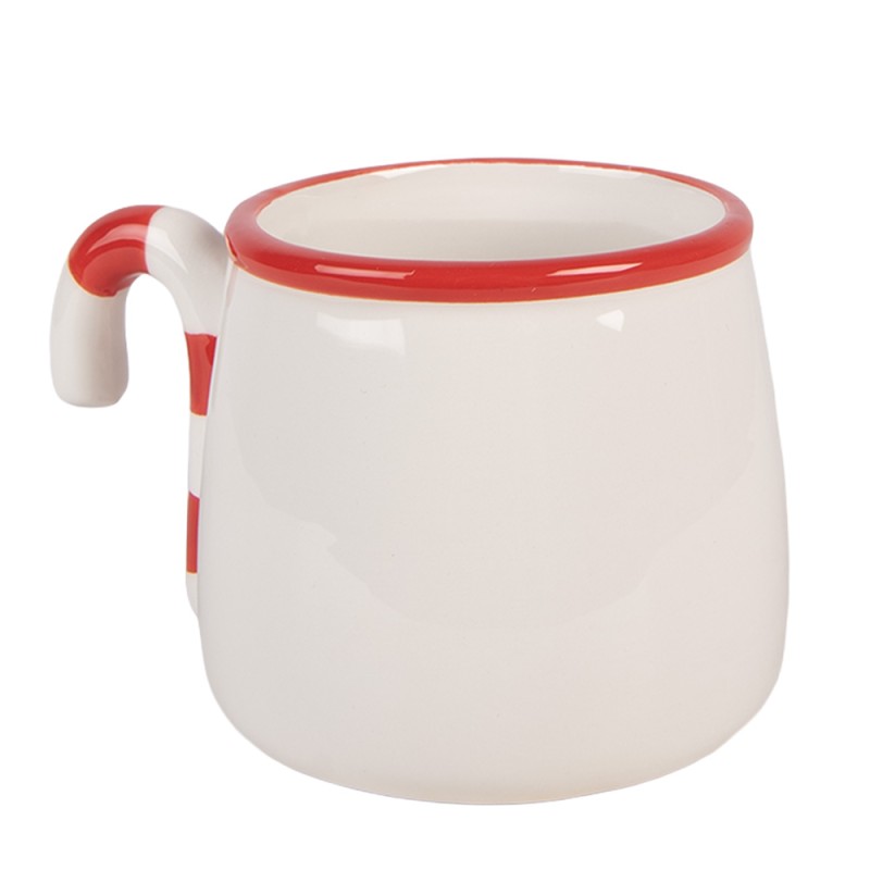 Clayre & Eef Tazza 300 ml Bianco Ceramica