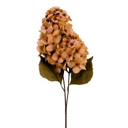 Clayre & Eef Fleur artificielle 12x12x90 cm Orange Plastique